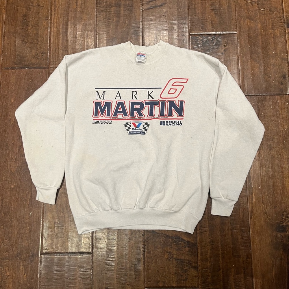 Vintage nascar crew neck